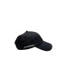 EMPORIO ARMANI CAPPELLO DA BASEBALL IN COTONE BLUE CON RICAMO WHITE FRENCH BULLBOG