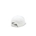 EMPORIO ARMANI CAPPELLO DA BASEBALL WHITE CON LOGO LETTERING RICAMATO BLUE