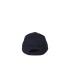 EMPORIO ARMANI  CAPPELLO DA BASEBALL BLUE CON PATCH IN LEATHER WHITE CON LOGO LETTERING 