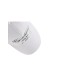 EMPORIO ARMANI CAPPELLO DA BASEBALL WHITE CON LOGO LETTERING RICAMATO 