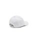 EMPORIO ARMANI CAPPELLO DA BASEBALL WHITE CON LOGO LETTERING RICAMATO 