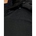 EMPORIO ARMANI PIUMINO BLACK CON CAPPUCCIO ESTRAIBILE IN NYLON JACQUARD LOGO LETTERING ALL OVER