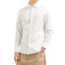 EMPORIO ARMANI CAMICIA REGULAR FIT IN COTONE WHITE CON LOGO LETTERING JACQUARD ALL OVER