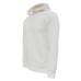 EMPORIO ARMANI FELPA WHITE REGULAR FIT CON CAPPUCCIO E LOGO LETTERING IN DOUBLE JERSEY