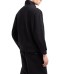 EMPORIO ARMANI FELPA FULL ZIP IN DOUBLE JERSEY DI MISTO COTONE BLACK CON BANDE CON LOGO LETTERING A RILIEVO