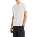 EMPORIO ARMANI T-SHIRT A MANICA CORTA WHITE REGULAR FIT CON COLLO LOGATO IN JERSEY MISTO LYOCELL ASV	