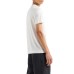 EMPORIO ARMANI T-SHIRT A MANICA CORTA WHITE REGULAR FIT CON COLLO LOGATO IN JERSEY MISTO LYOCELL ASV	