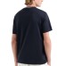 EMPORIO ARMANI T-SHIRT A MANICA CORTA BLUE REGULAR FIT CON COLLO LOGATO IN JERSEY MISTO LYOCELL ASV	