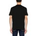 EMPORIO ARMANI T-SHIRT IN COTONE A MANICA CORTA BLACK CON LOGO EAGLE 