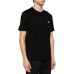 EMPORIO ARMANI T-SHIRT A GIROCOLLO BLACK IN MISTO LYOCELL A MANICA CORTA CON PATCH LOGO EAGLE BICOLOR 