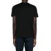 EMPORIO ARMANI T-SHIRT GIROCOLLO IN COTONE BLACK A MANICA CORTA CON LOGO RICAMATO 