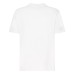 EMPORIO ARMANI T-SHIRT GIROCOLLO IN COTONE WHITE A MANICA CORTA CON LOGO RICAMATO BLACK