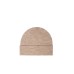 BORBONESE CAPPELLO DA DONNA BEIGE CON LOGO LETTERING BIANCO 