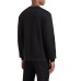 EA7 EMPORIO ARMANI FELPA GIROCOLLO IN MISTO COTONE BLACK CON LOGO LETTERING STAMPATO	