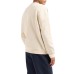 EA7 EMPORIO ARMANI FELPA A GIROCOLLO IN MISTO COTONE BEIGE