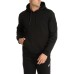 EA7 EMPORIO ARMANI FELPA CON CAPPUCCIO IN MISTO COTONE BLACK 