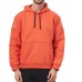 EA7 EMPORIO ARMANI FELPA CON CAPPUCCIO IN MISTO COTONE ORANGE