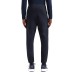 EA7 EMPORIO ARMANI PANTALONE JOGGER IN MISTO COTONE BLUE CON LOGO LETTERING STAMPATO WHITE 