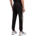 EA7 EMPORIO ARMANI PANTALONE JOGGER BLACK CON LOGO LETTERING GOLD 