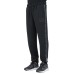 EA7 EMPORIO ARMANI PANTALONE JOGGER BLACK CON LOGO LETTERING E BANDE CON LOGO LETTERING	