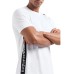 EA7 EMPORIO ARMANI T-SHIRT IN COTONE A MANICA CORTA WHITE