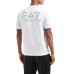 EA7 EMPORIO ARMANI T-SHIRT REGULAR FIT A MANICA CORTA WHITE A GIROCOLLO IN JERSEY DI COTONE	