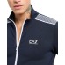 EA7 EMPORIO ARMANI TUTA COMPLETA IN COTONE BLUE 