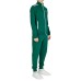 EA7 EMPORIO ARMANI TUTA COMPLETA IN COTONE GREEN