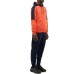 EA7 EMPORIO ARMANI TUTA COMPLETA IN MISTO COTONE ORANGE E BLUE	