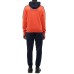 EA7 EMPORIO ARMANI TUTA COMPLETA IN MISTO COTONE ORANGE E BLUE	