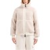 EA7 EMPORIO ARMANI BOMBER JACKET ORSETTO BEIGE 