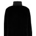 EA7 EMPORIO ARMANI CAPPOTTO A COLLO ALTO IN PELLICCIA BLACK 