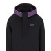 EA7 EMPORIO ARMANI FELPA MEZZA ZIP CON CAPPUCCIO BLACK DYNAMIC ATHLETE IN TESSUTO TECNICO NATURAL VENTUS7