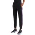 EA7 EMPORIO ARMANI PANTALONE JOGGER BLACK DYNAMIC ATHLETE IN TESSUTO TENICO NATURAL VENTUS7 CON BANDE CON LOGO LETTERING MULTICOLOR