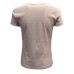 EA7 EMPORIO ARMANI T-SHIRT A MANICA CORTA IN COTONE CON MAXI LOGO LETTERING STAMPATO E IN STRASS	