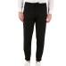 EMPORIO ARMANI PANTALONE JOGGER BLACK IN JERSEY MISTO LANA VERGINE