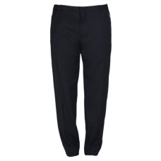 EMPORIO ARMANI PANTALONE JOGGER BLACK IN JERSEY MISTO LANA VERGINE