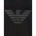 EMPORIO ARMANI T-SHIRT DA UOMO NERA CON LOGO NELLA PARTE ANTERIORE 