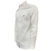 EMPORIO ARMANI CAMICIA WHITE REGULAR FIT CON LOGO EAGLE RICAMATO