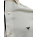 EMPORIO ARMANI CAMICIA WHITE REGULAR FIT CON LOGO EAGLE RICAMATO