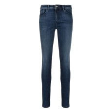 EMPORIO ARMANI JEANS SKINNY FIT J28 CINQUE TASCHE DENIM STRECH BLU 