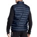 EA7 Emporio Armani Gilet da Uomo Blu con logo nella parte anteriore 