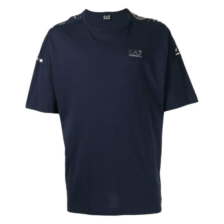 EA7 Emporio Armani T-shirt a maniche corte da uomo Blu 