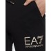 EA7 Emporio Armani pantalone di tuta nero con inserti oro da Donna