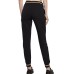 EA7 Emporio Armani pantalone di tuta nero con inserti oro da Donna