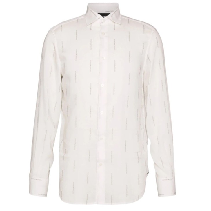 EMPORIO ARMANI SHIRT BCO/LOGO