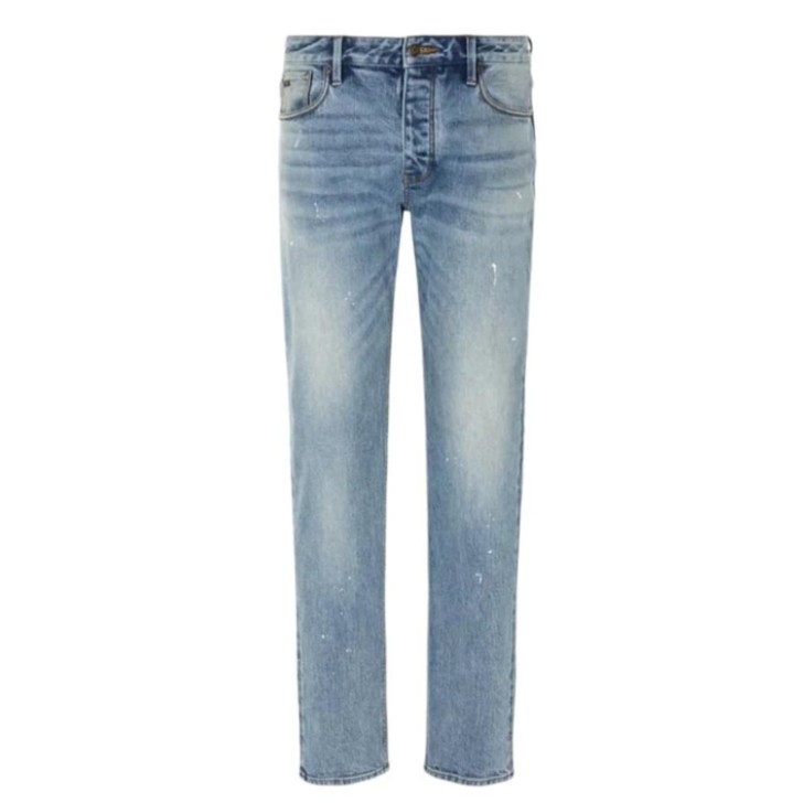 EMPORIO ARMANI 5 POCKETS JEANS DENIM BLU CH