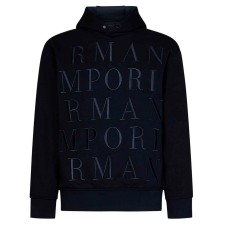 EMPORIO ARMANI SWEATSHIRT BLU NAVY