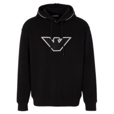 EMPORIO ARMANI SWEATSHIRT BLACK EAGLE