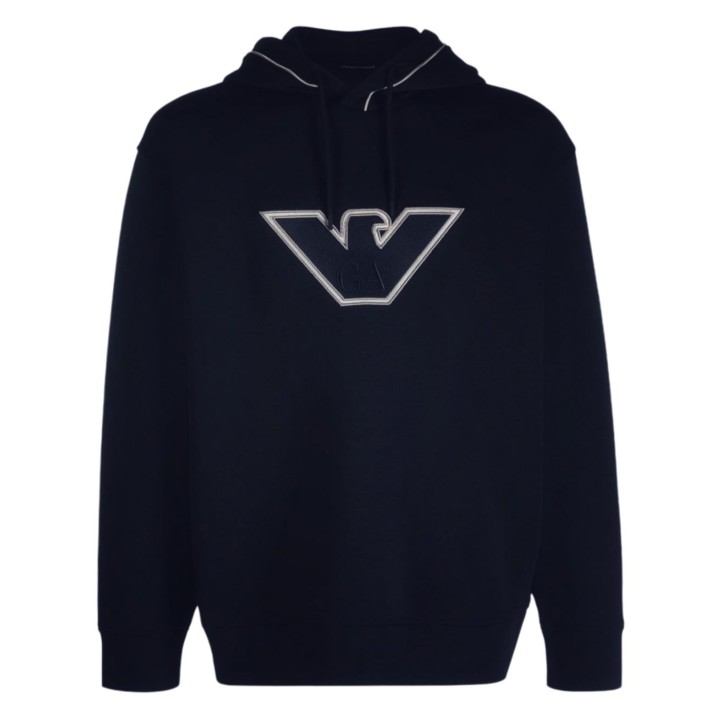 EMPORIO ARMANI SWEATSHIRT NAVY EAGLE